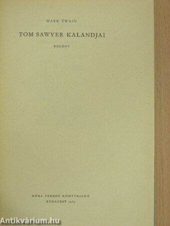 Tom Sawyer kalandjai