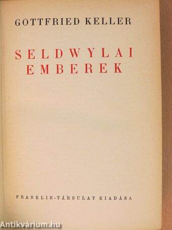 Seldwylai emberek