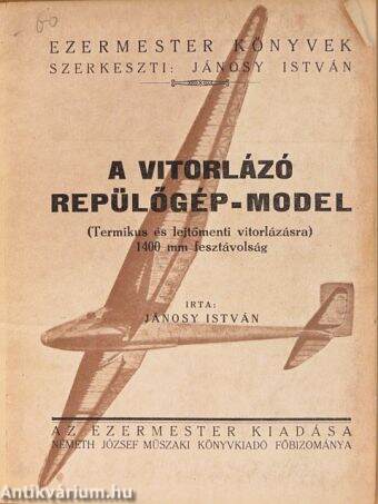 Vitorlázó repülőgép model