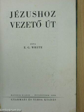 Jézushoz vezető út