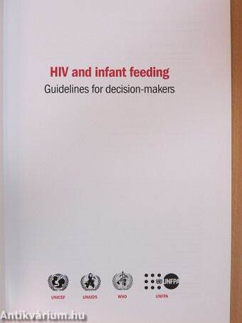 HIV and infant feeding