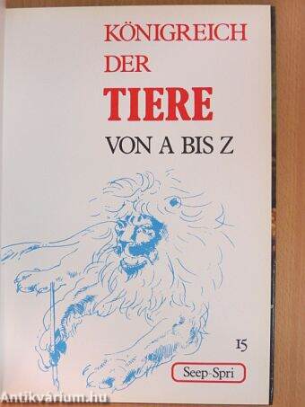 Königreich der Tiere von A bis Z 15. (töredék)