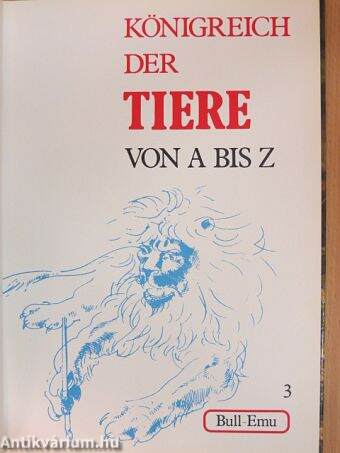 Königreich der Tiere von A bis Z 3. (töredék)