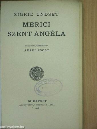 Merici Szent Angéla