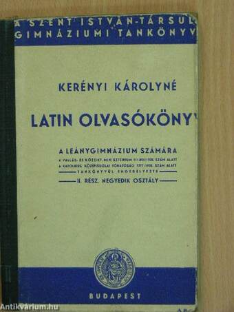 Latin olvasókönyv II.