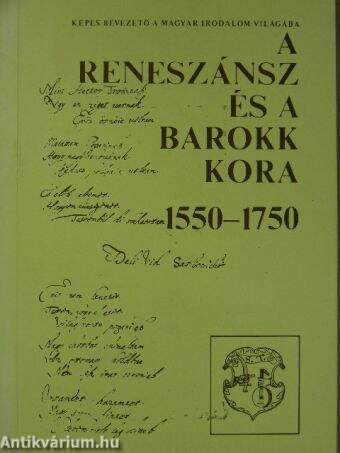 A reneszánsz és a barokk kora 1550-1750