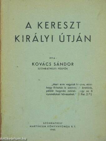 A kereszt királyi útján