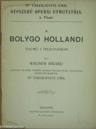 A bolygó hollandi