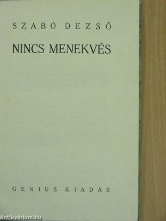 Nincs menekvés