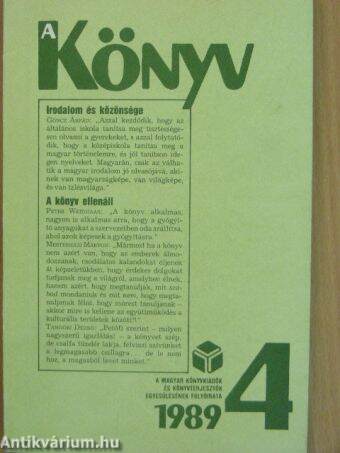 A Könyv 1989/4.