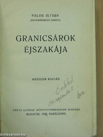 Granicsárok éjszakája