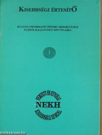 Legea Nr. LXXXVII din 1993 privind drepturile minoritatilor nationale si etnice