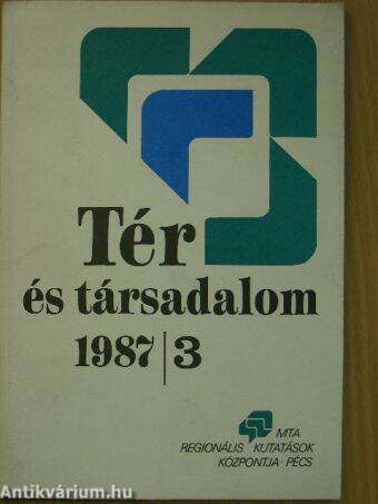 Tér és Társadalom 1987/3.