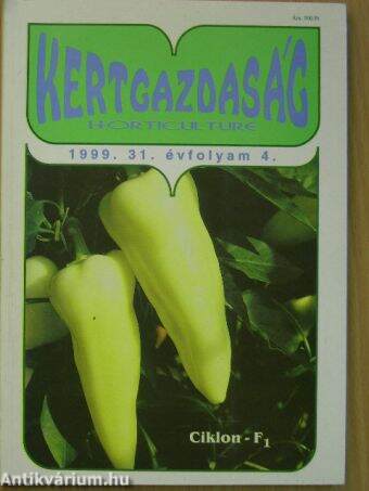 Kertgazdaság 1999/4.