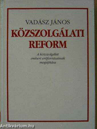 Közszolgálati reform