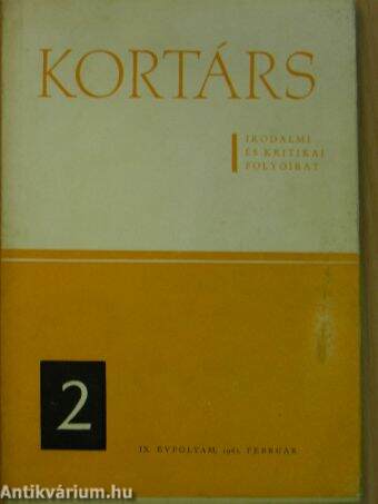 Kortárs 1965. február