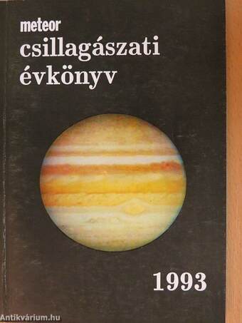 Meteor csillagászati évkönyv 1993