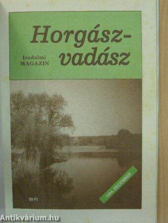 Horgász-Vadász Irodalmi Magazin 1994-1995. (vegyes számok) (4 db)