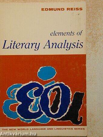 Elements of Literary Analysis