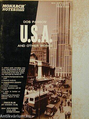 Dos Passos' U. S. A. and other works
