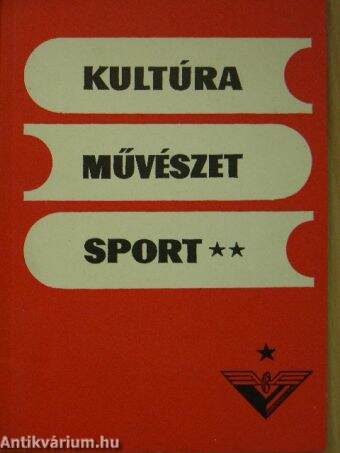 Kultúra, művészet, sport II.