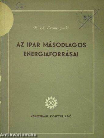 Az ipar másodlagos energiaforrásai