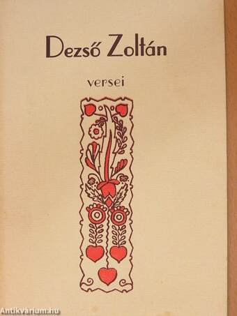 Dezső Zoltán versei