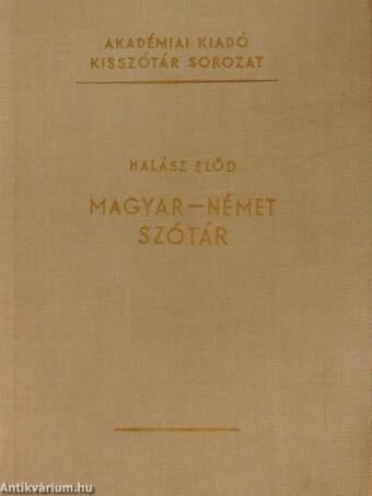 Magyar-német szótár