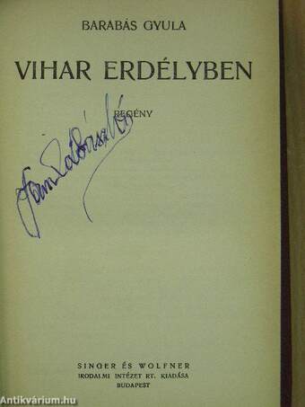 Vihar Erdélyben