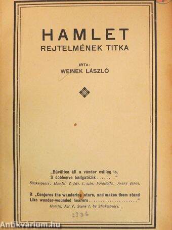 Hamlet rejtelmének titka