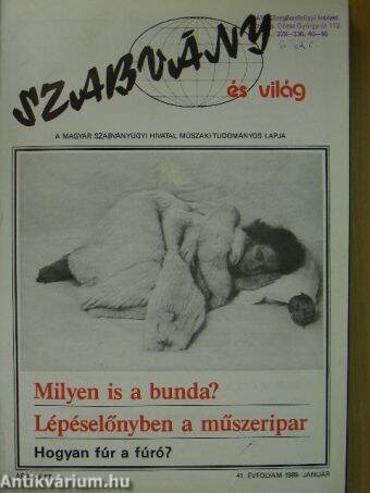 Szabvány és világ 1989. január-december