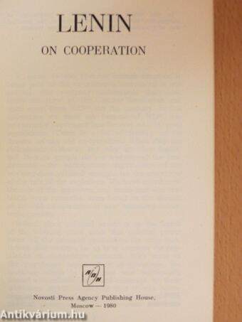 On Cooperation