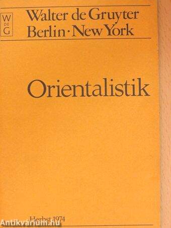 Orientalistik