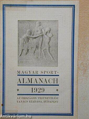 Magyar Sport-Almanach 1929.