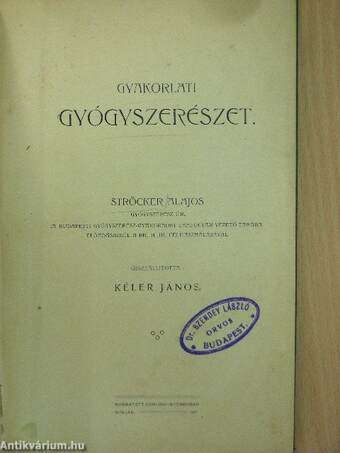 Gyakorlati gyógyszerészet