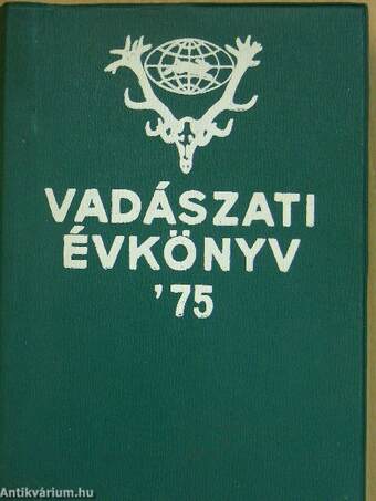 Vadászati évkönyv '75