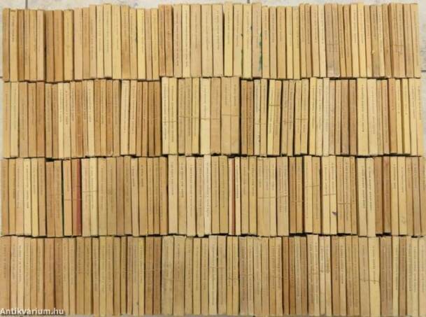 "170 kötet az Olcsó könyvtár sorozatból (nem teljes sorozat)"