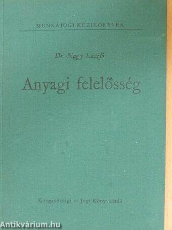 Anyagi felelősség