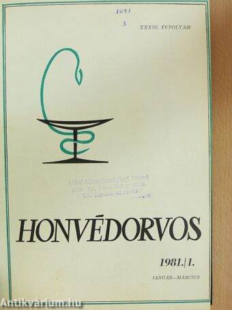 Honvédorvos 1981. január-december/Honvédorvos supplementum 1981