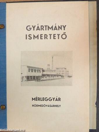 Gyártmány ismertető