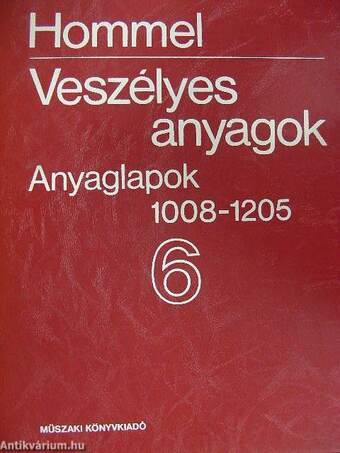 Veszélyes anyagok 6.