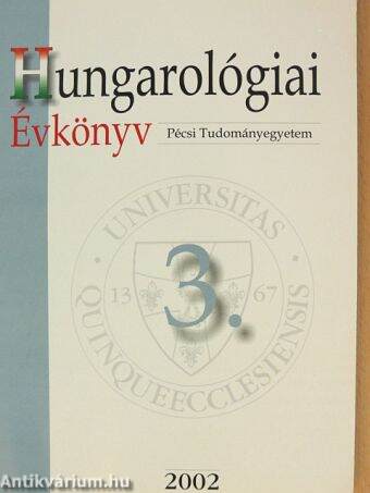 Hungarológiai Évkönyv 3.
