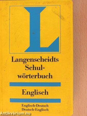 Langenscheidts Schulwörterbuch Englisch