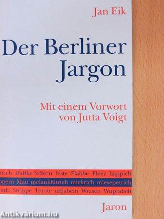 Der Berliner Jargon