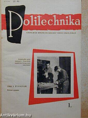 Politechnika 1960. (nem teljes évfolyam)