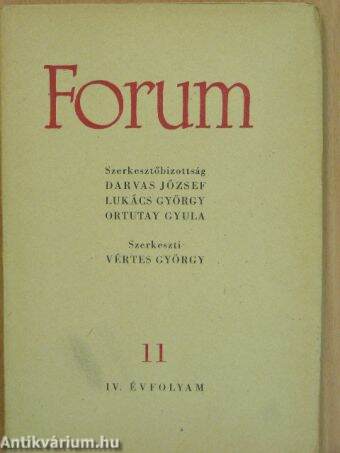Forum 1949. november