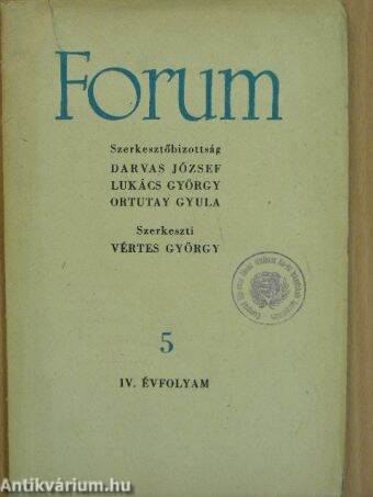 Forum 1949. május