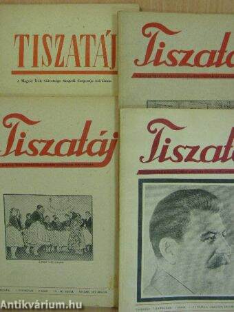 Tiszatáj 1953. január-december