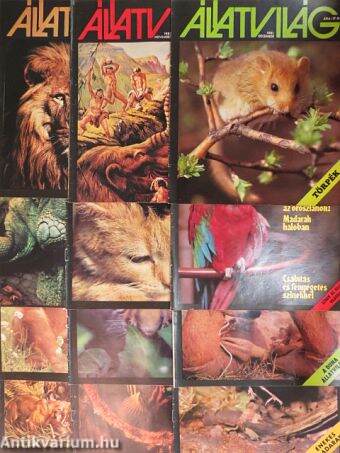 Állatvilág 1981. január-december
