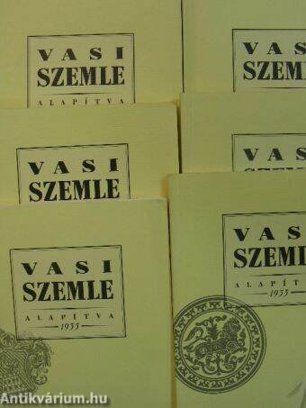 Vasi Szemle 2002/1-6.